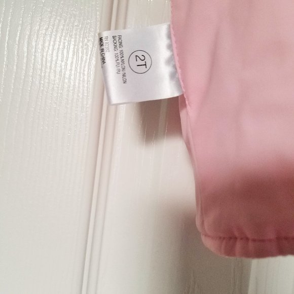 White Toddler Girl Two-Sided Vest 2T - Picture 7 of 7